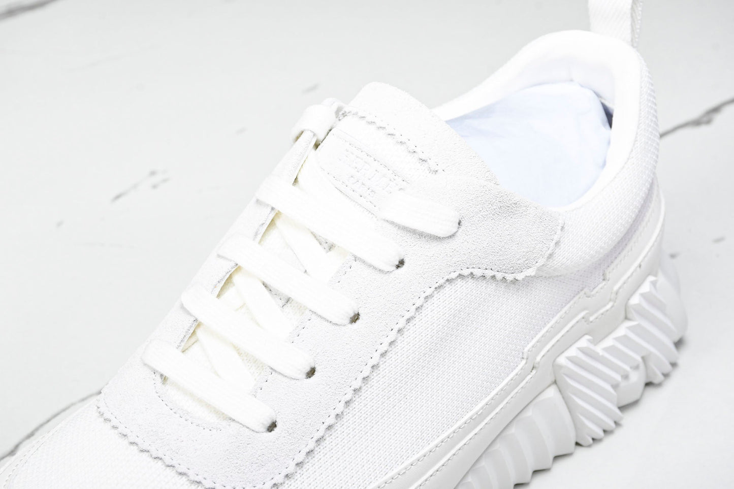 Нermès Bouncing Sneaker Panelled 'Triple White'