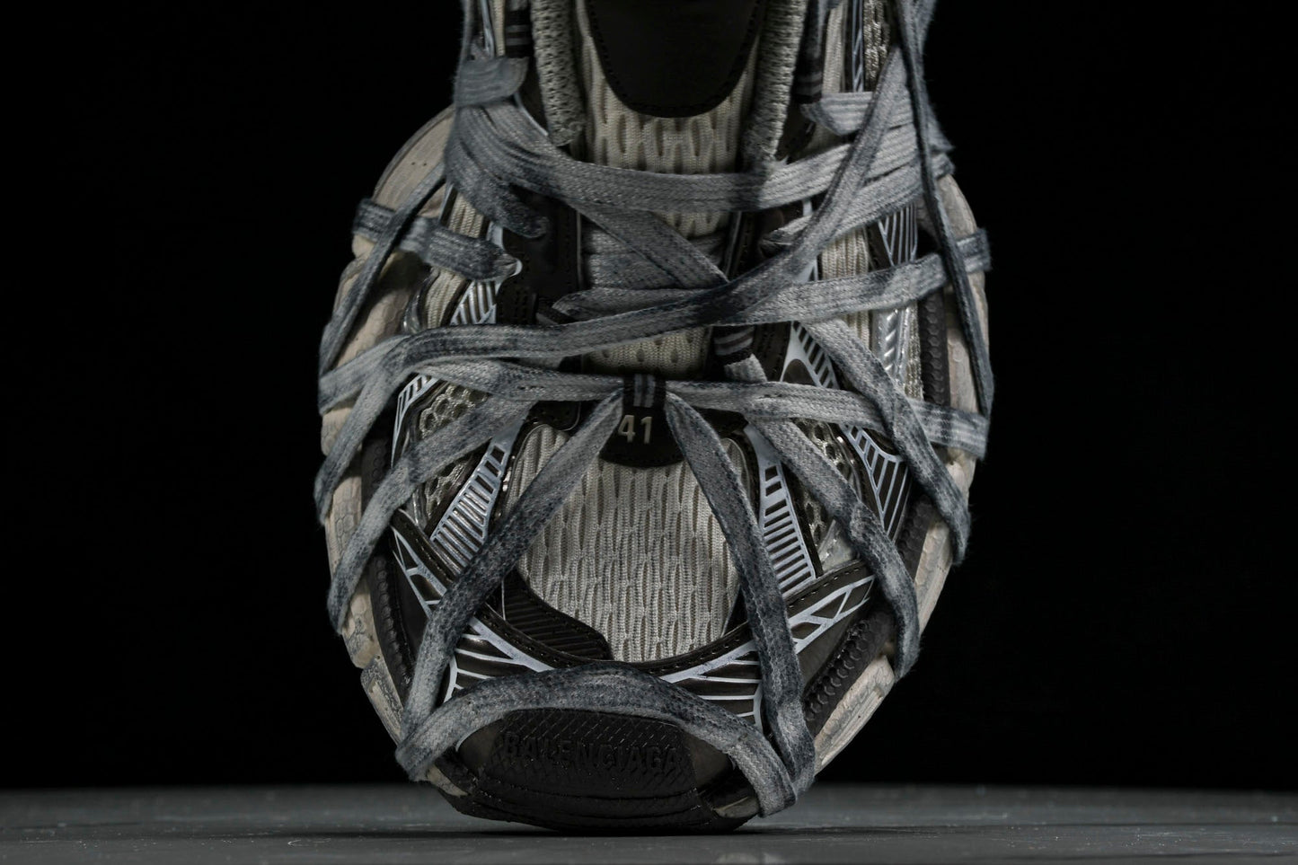 3XL Sneaker Extreme Lace 'Grey Brown'
