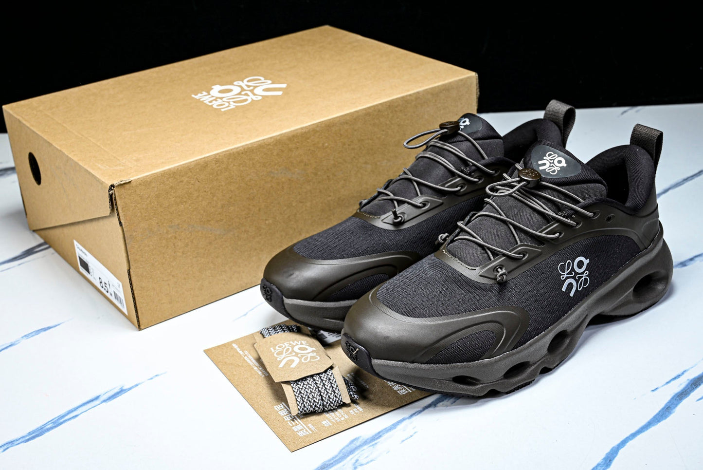 LOEWE × ON Cloudsolo 'Dark Brown Black'