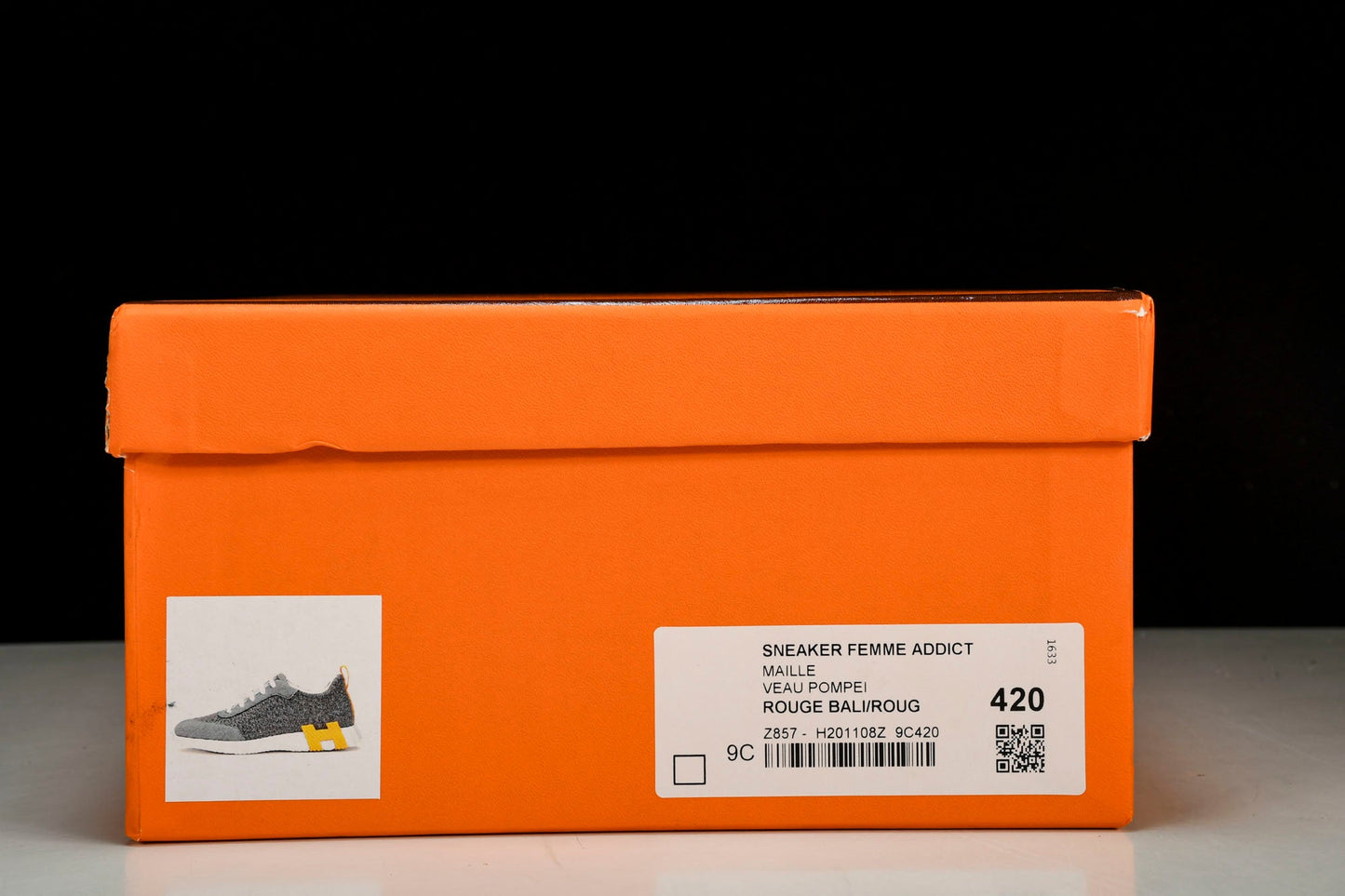 Нermès Bouncing Sneaker 'Gris Jaune'
