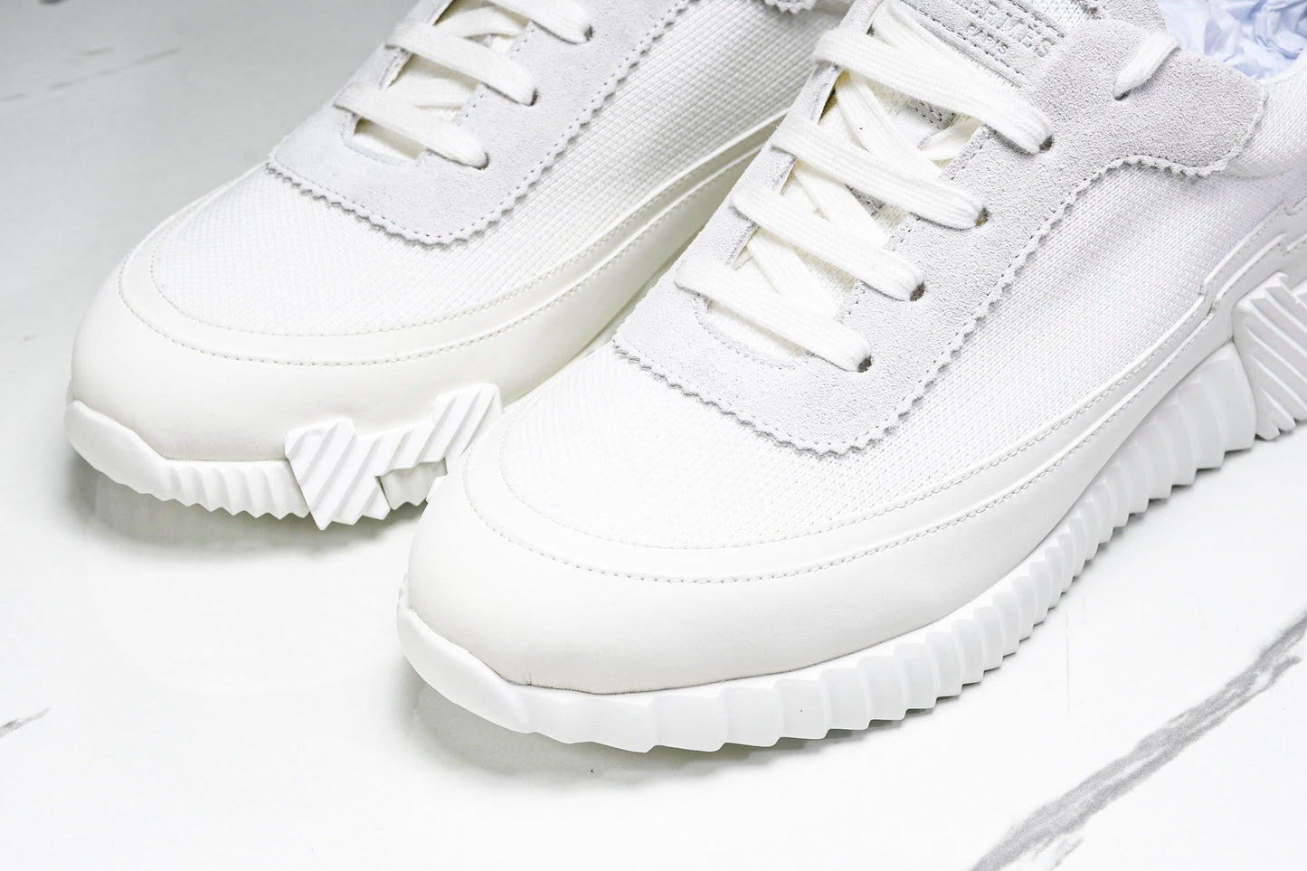 Нermès Bouncing Sneaker Panelled 'Triple White'