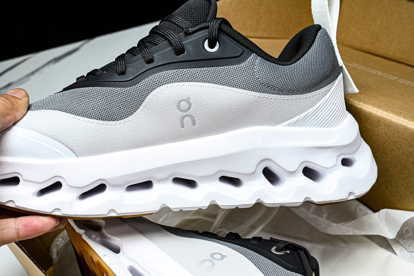 LOEWE × ON Cloudtilt 2.0 'Black White'