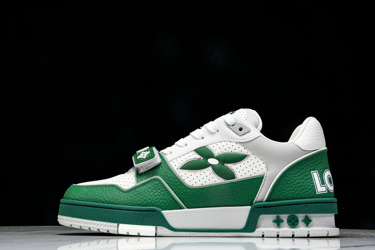 Louis Vuittоп Trainer Low Velcro Strap 'Perforated Green'