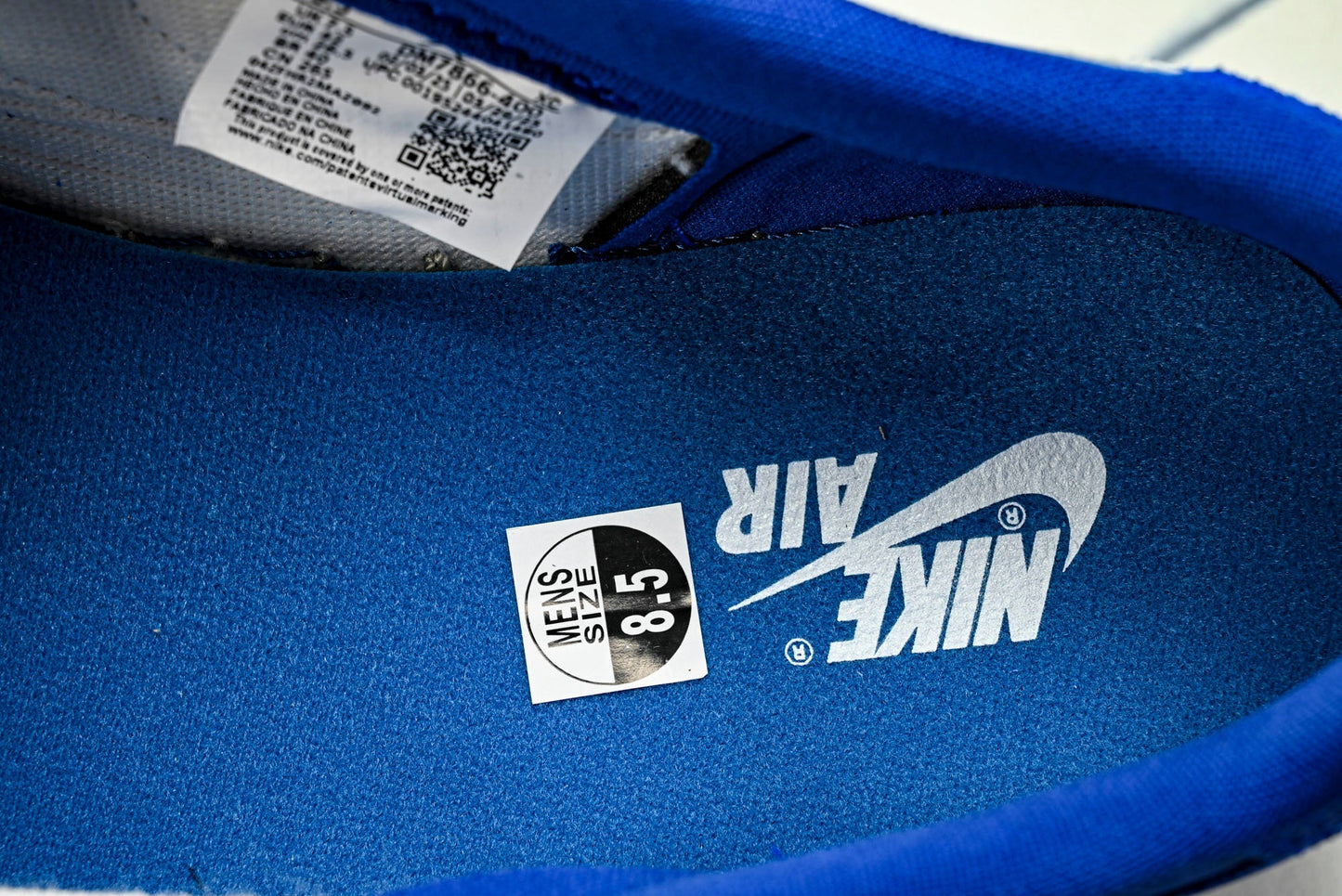 Travis Scott x Fragment AJ1 Low ‘Reverse Sail Military Blue’ (Unreleased)