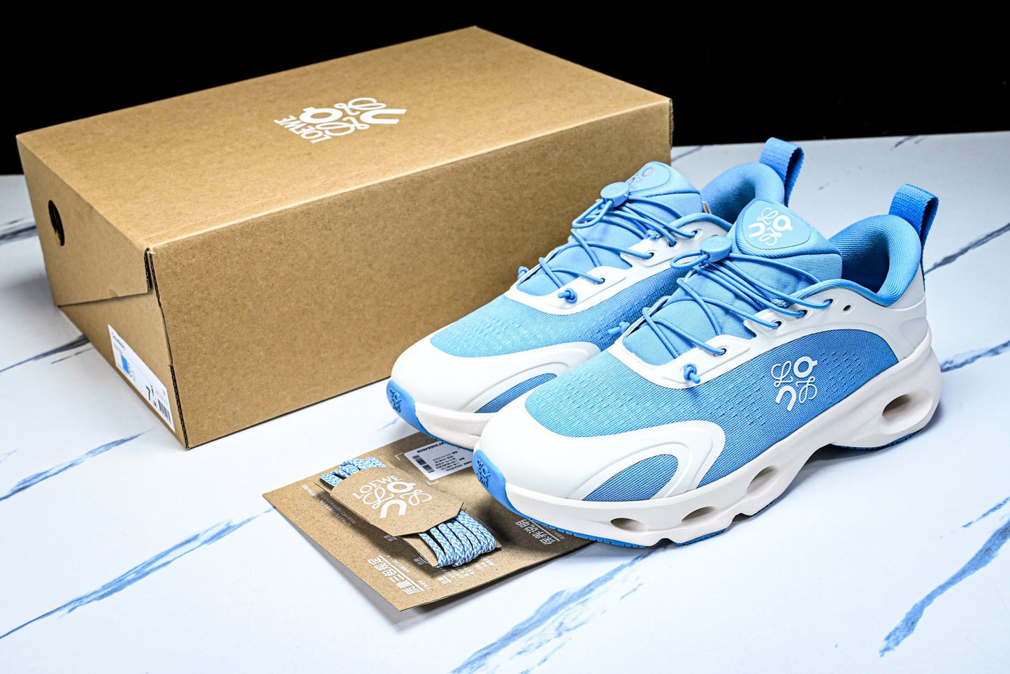 LOEWE × ON Cloudsolo 'Blue White'