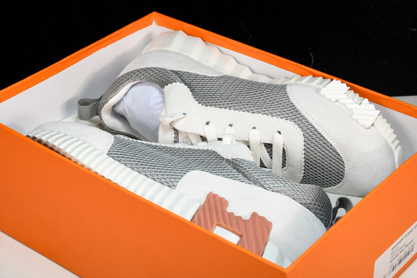 Нermès Bouncing Sneaker 'Gris Lulea Blanc'