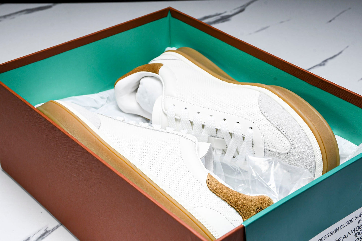 Loro Piana Tennis Walk 'White Perforated'