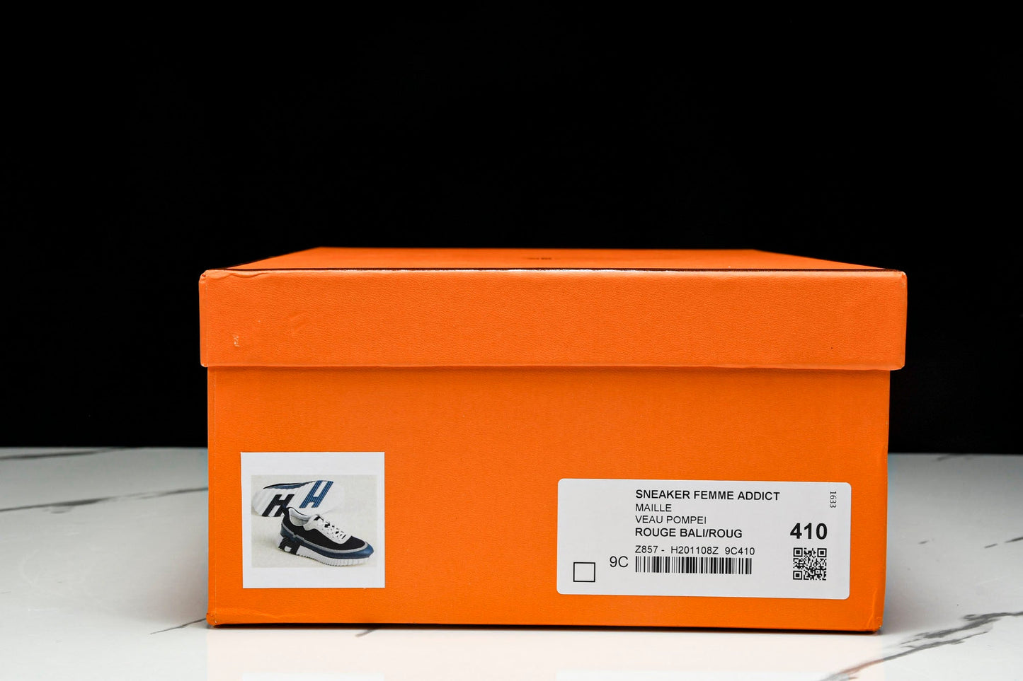 Нermès Bouncing Sneaker Panelled 'Marine Bleu Blanc'