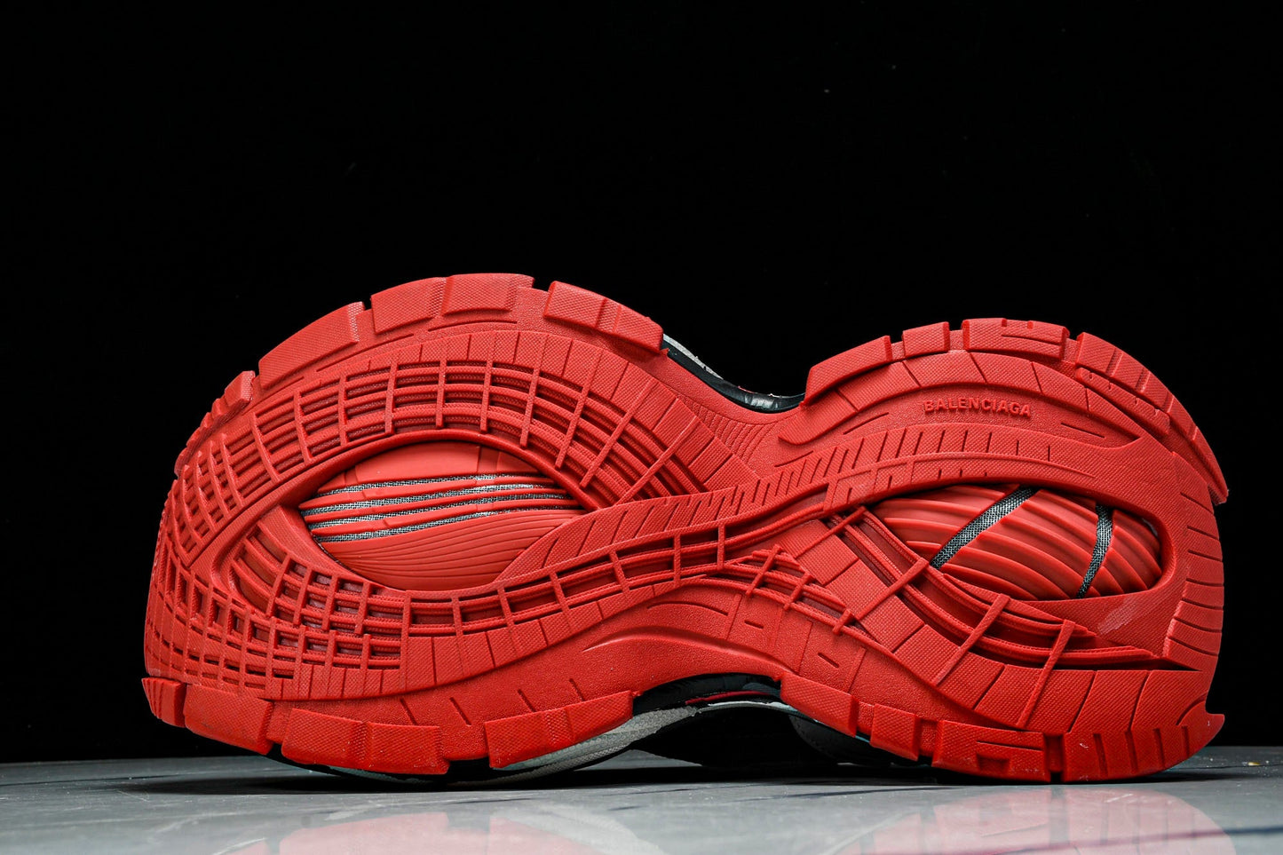 Вalenciaga Platform Sneaker 'Black Grey Red'