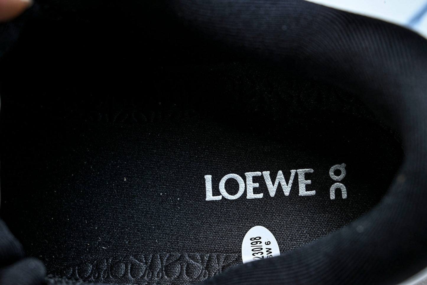 LOEWE × ON Cloudsolo 'White Black'