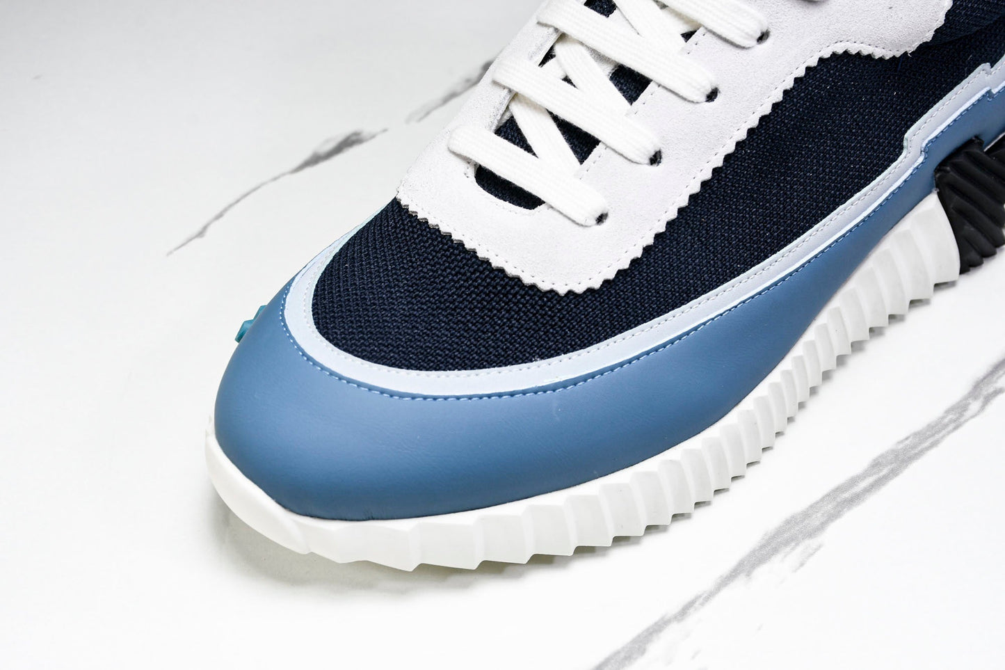 Нermès Bouncing Sneaker Panelled 'Marine Bleu Blanc'