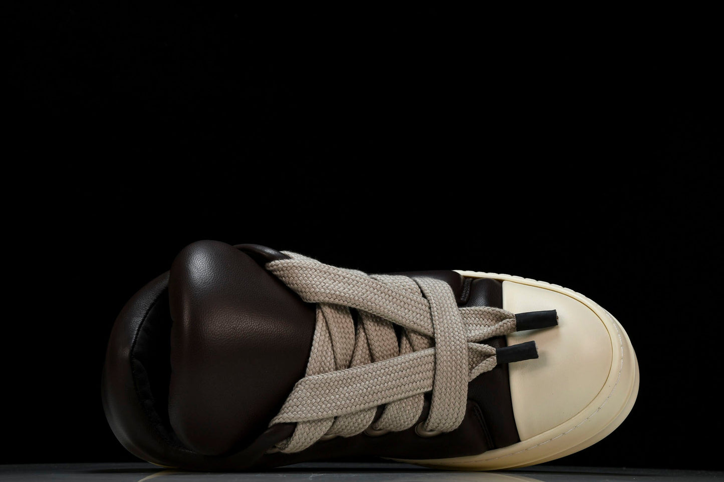 Rick Owens Luxor Jumbo Lace Padded Low 'Dark Brown'