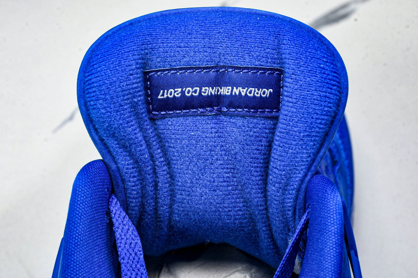 Nigel Sylvester x AJ4 Retro OG Brick by Brick 'Blue' (Unreleased)
