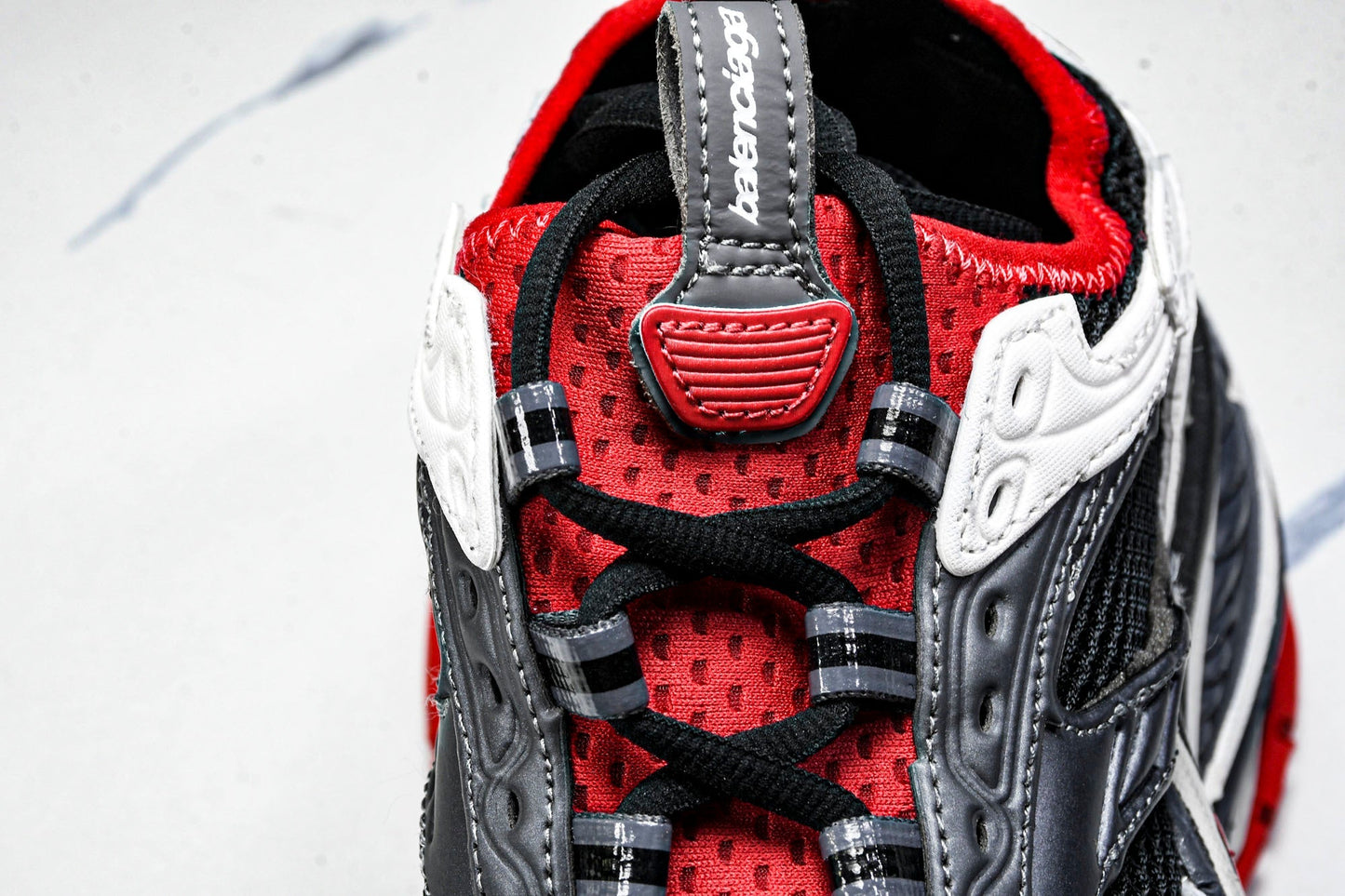 Вalenciaga Platform Sneaker 'Black Grey Red'