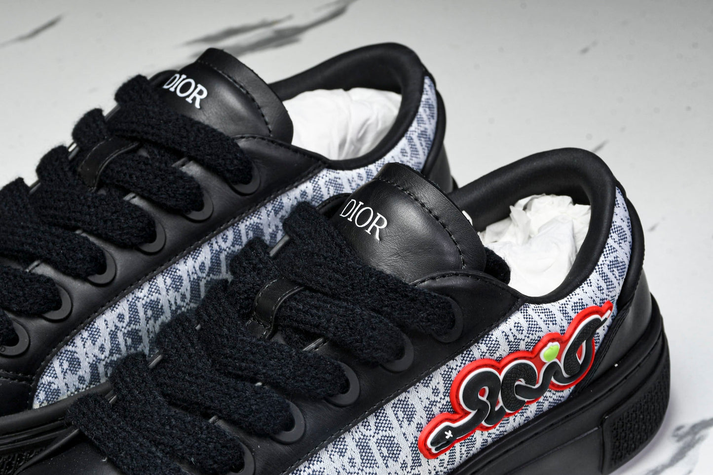 D1or x KAWS B33 Spin Sneaker 'Black'