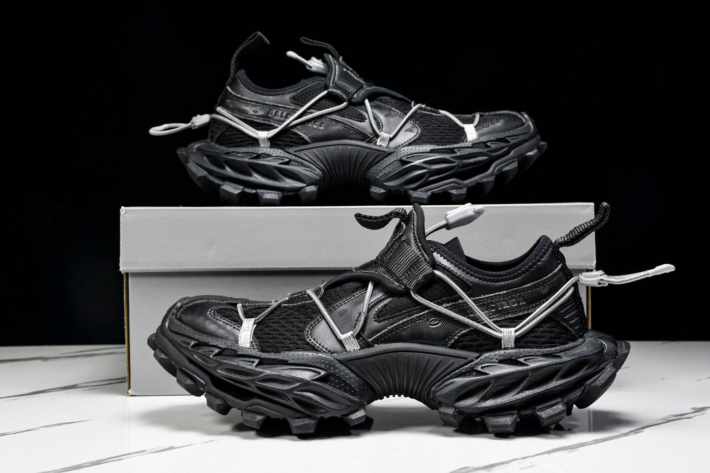 Вalenciaga Hike Sneaker 'Black'