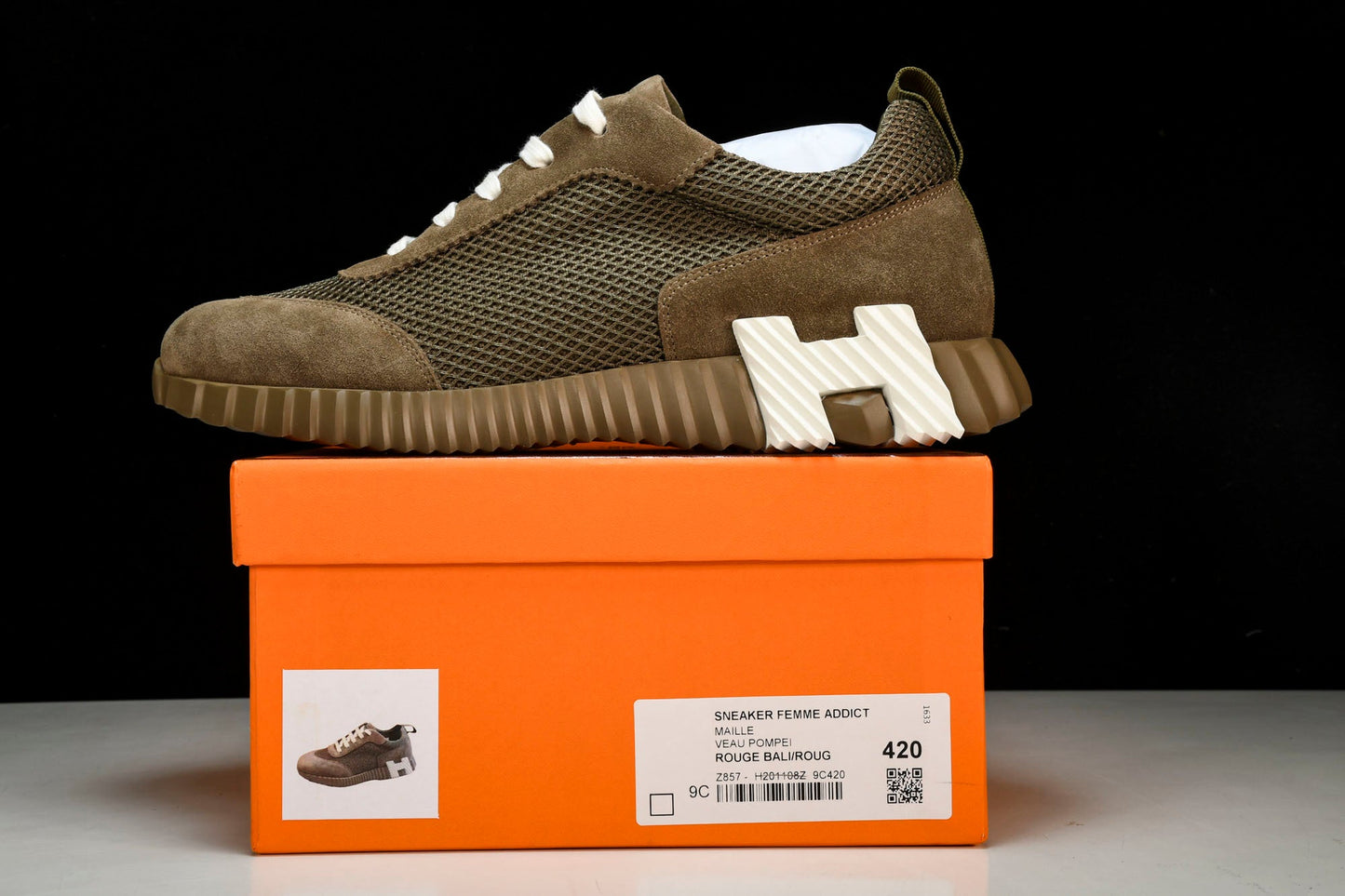 Нermès Bouncing Sneaker 'Marron'