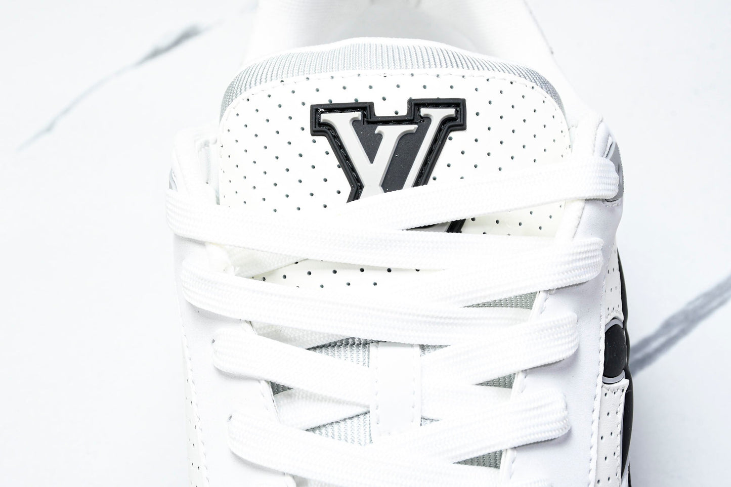 Louis Vuittоп Trainer Low Velcro Strap 'Perforated Black'