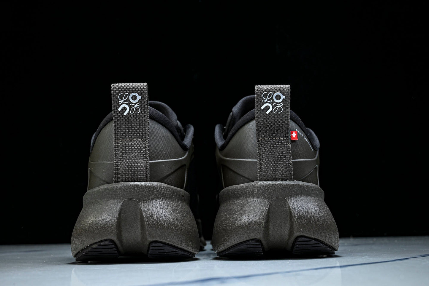LOEWE × ON Cloudsolo 'Dark Brown Black'
