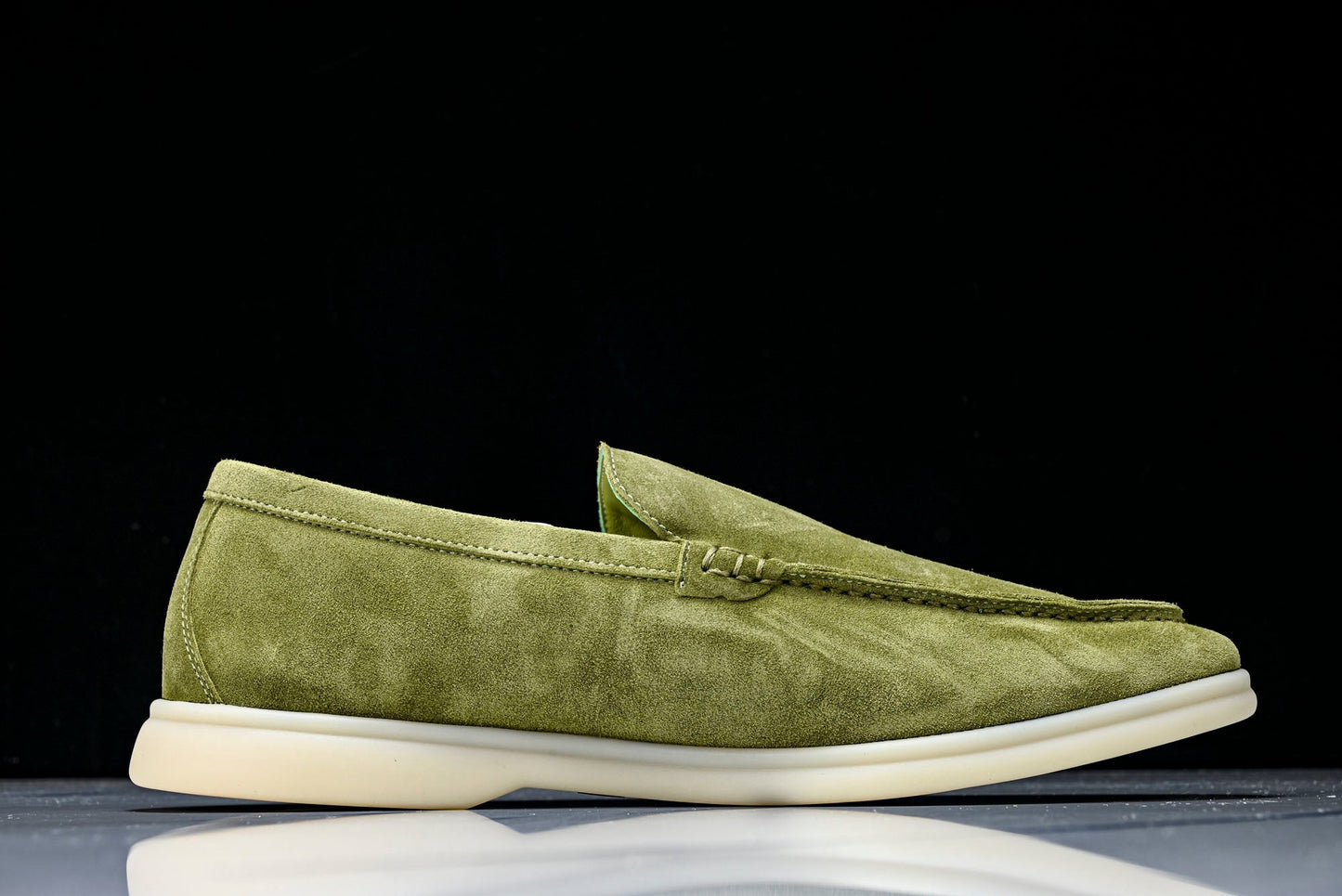 Loro Piana Summer Walk Loafer 'Green'
