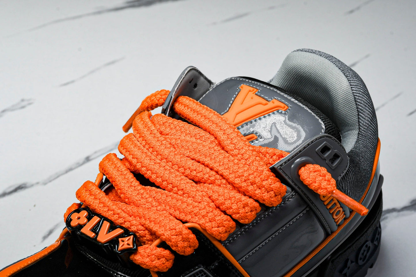 Louis Vuittоп Trainer Maxi 'Black Grey Orange'