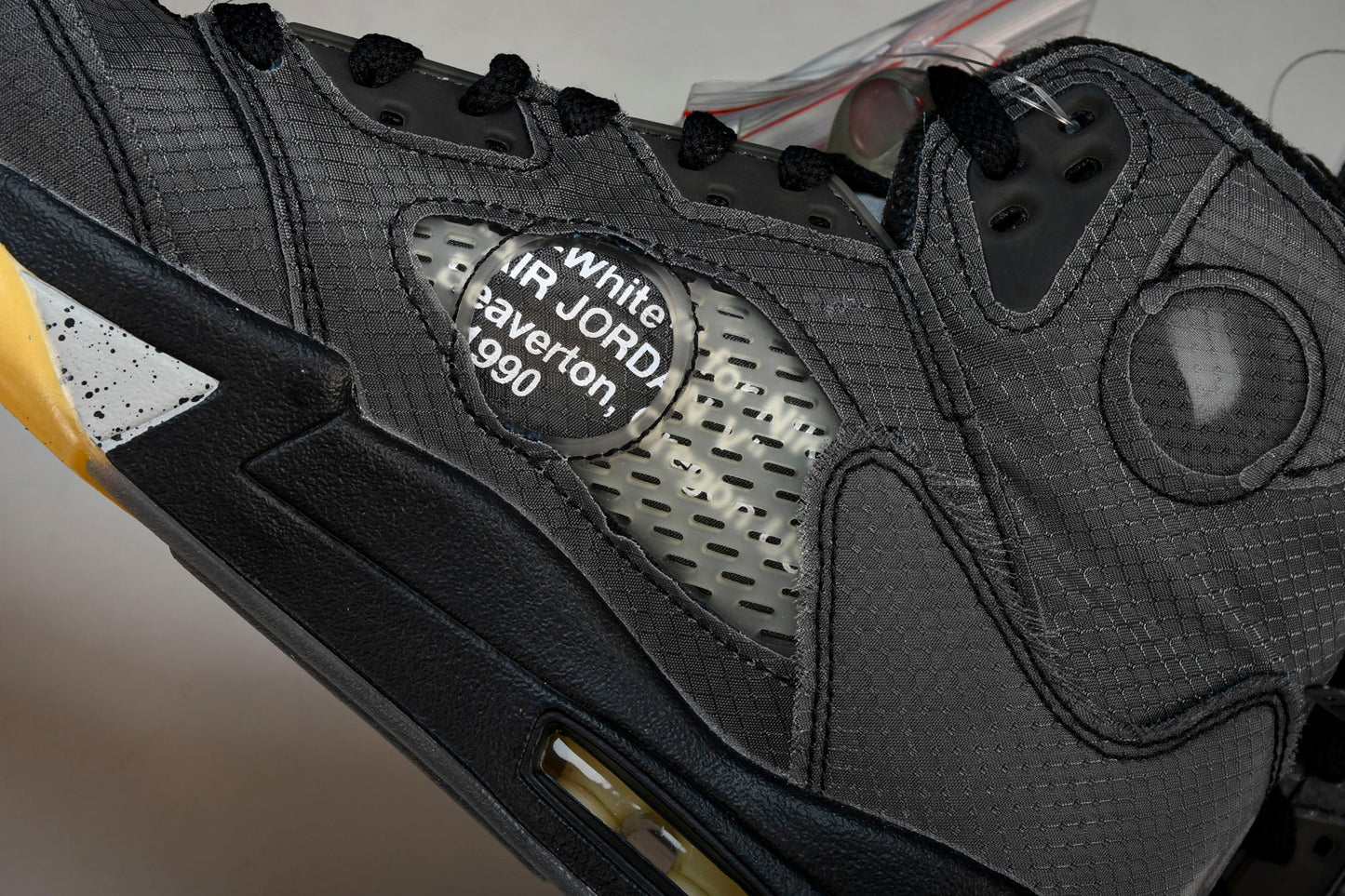 Off-White AJ5 Retro Black