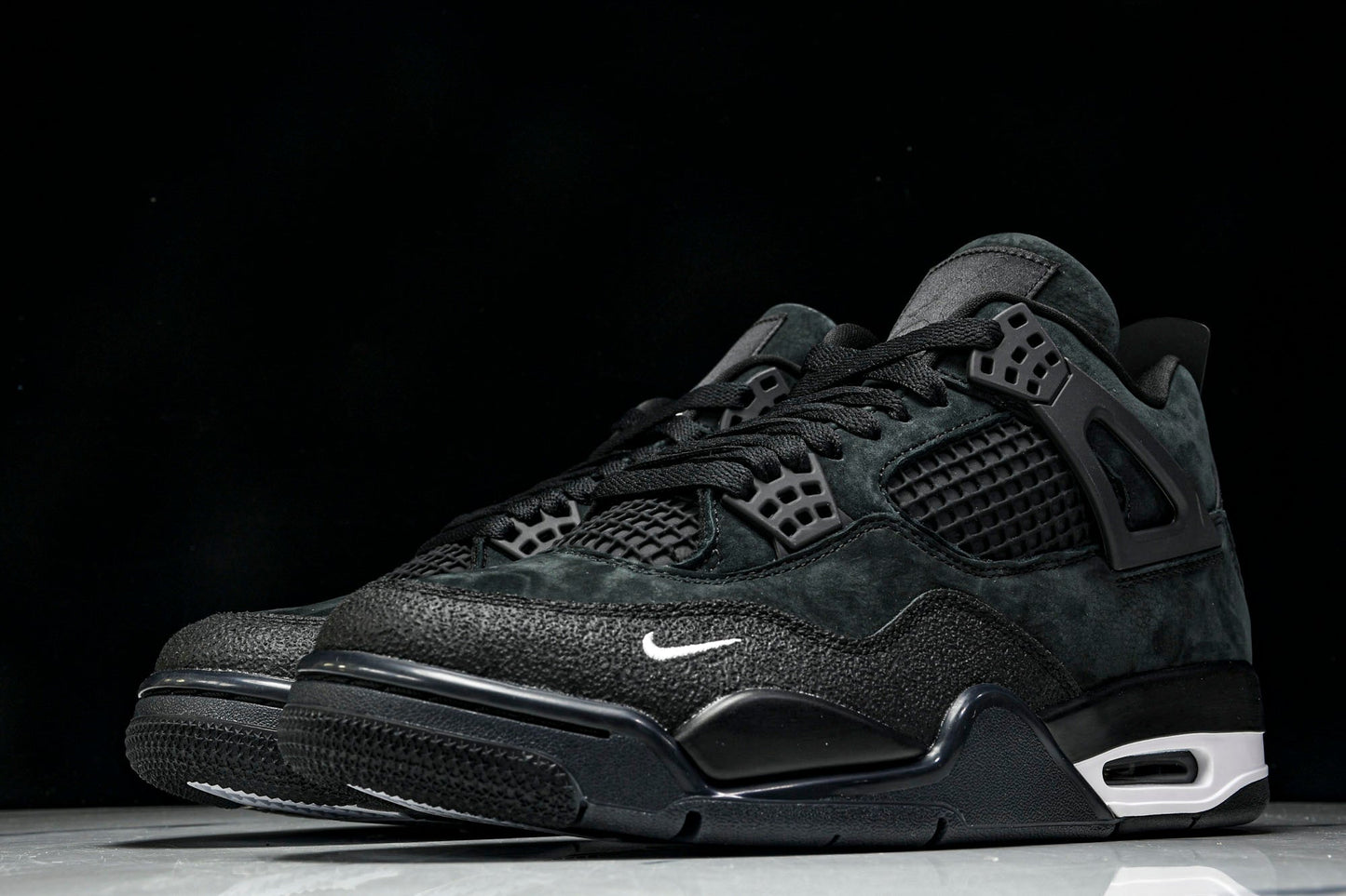 Nigel Sylvester x AJ4 Retro OG Brick by Brick 'Black' (Unreleased)