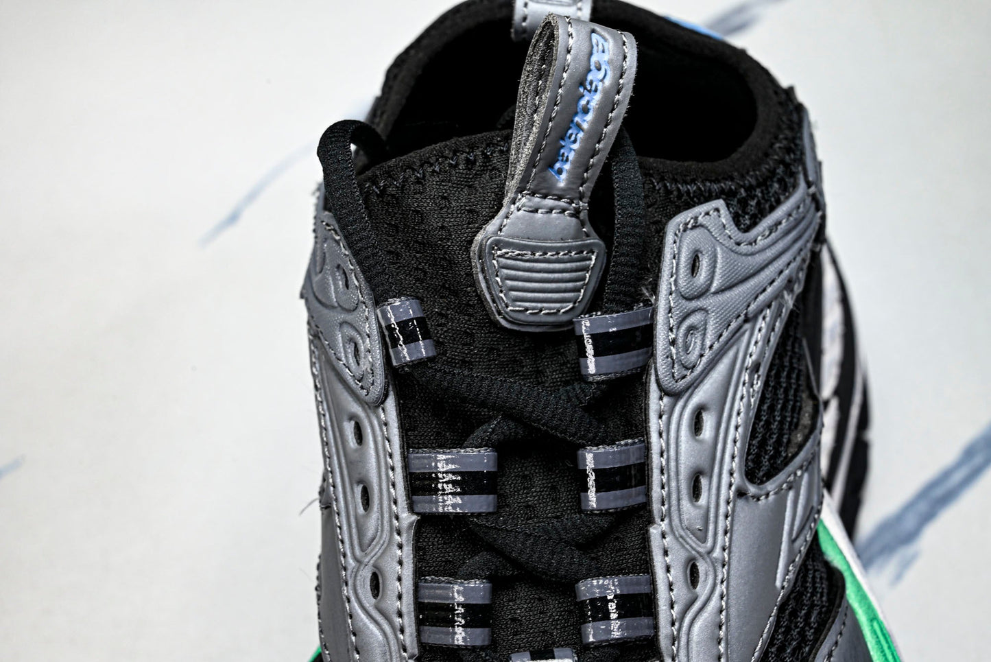Вalenciaga Platform Sneaker 'Black Green Grey'