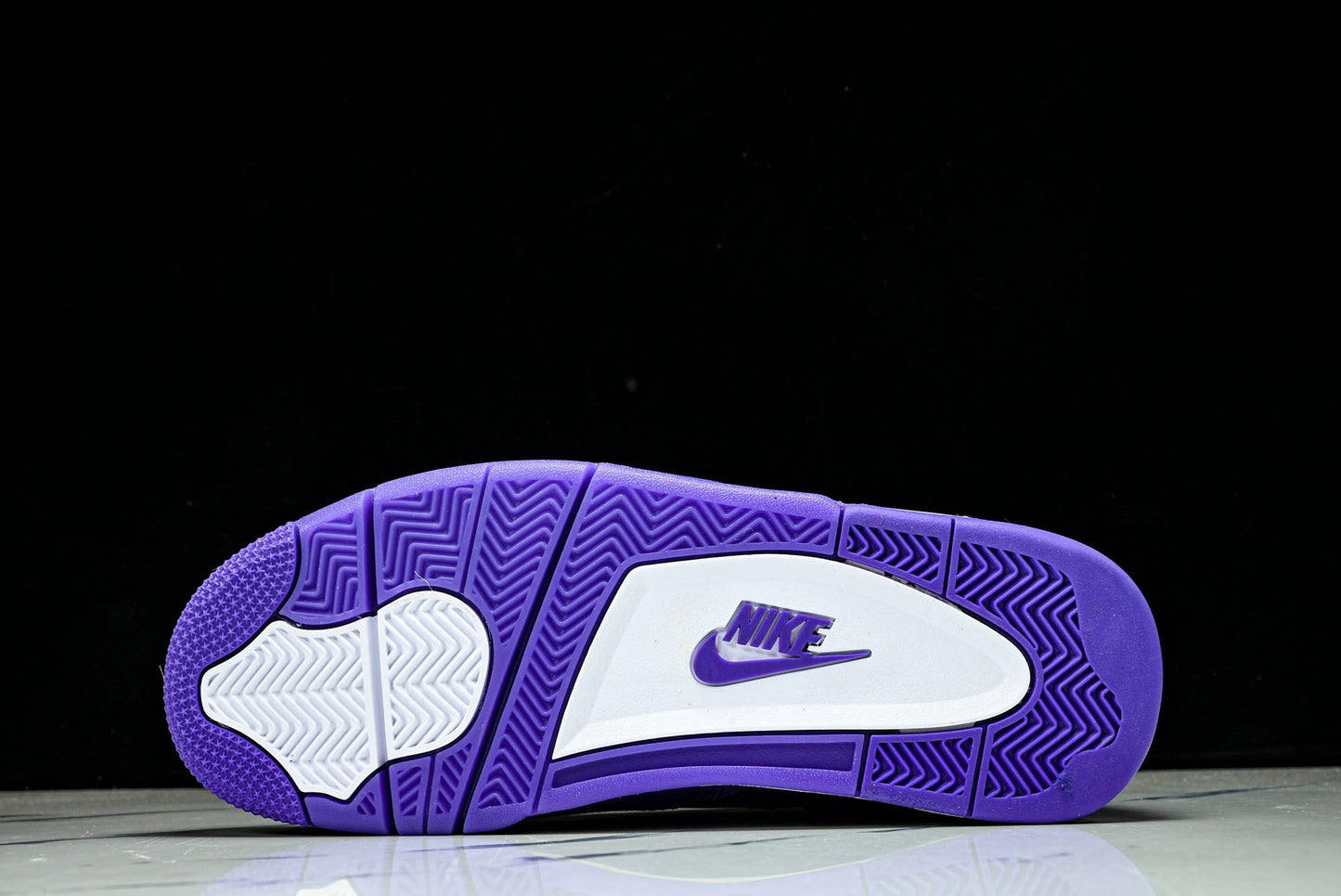 Nigel Sylvester x AJ4 Retro OG Brick by Brick 'Purple' (Unreleased)