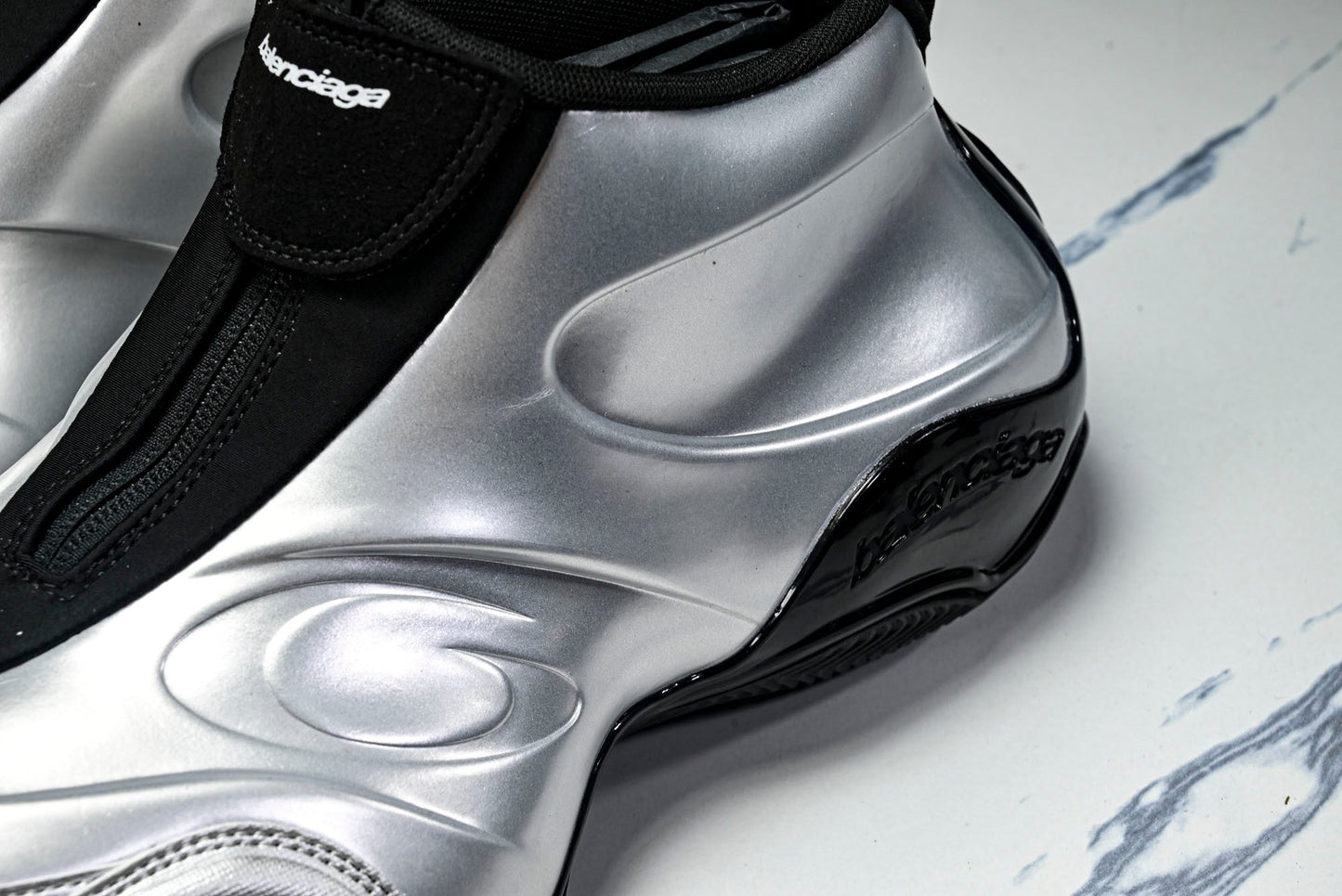Вalenciaga Basketball Sneaker 'Silver'