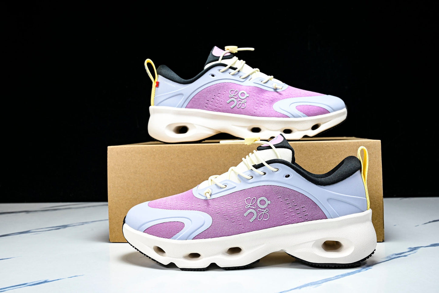 LOEWE × ON Cloudsolo 'Purple Pink Grey'