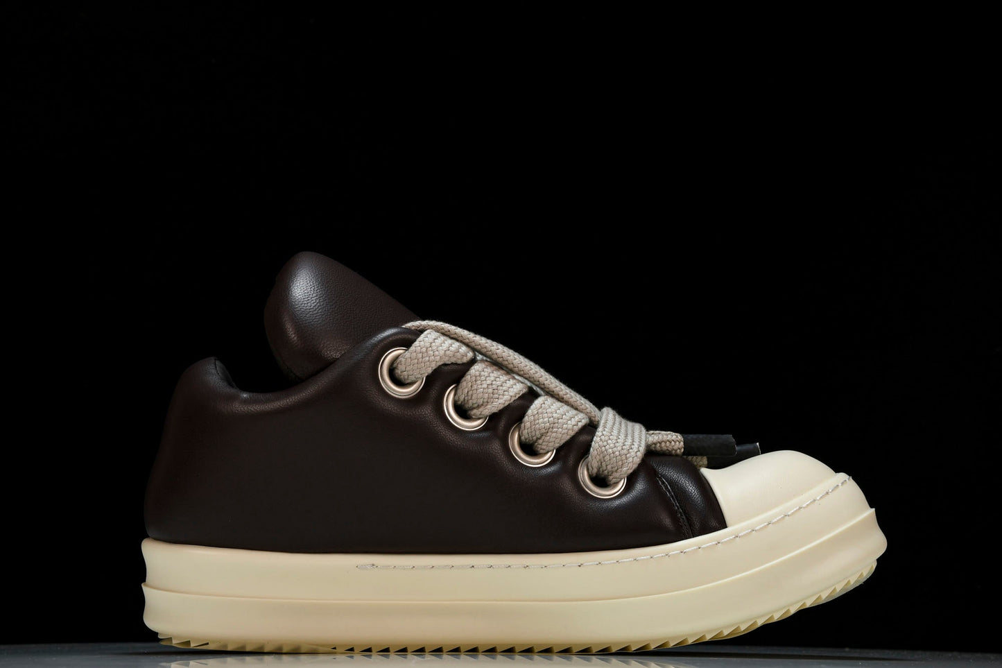 Rick Owens Luxor Jumbo Lace Padded Low 'Dark Brown'