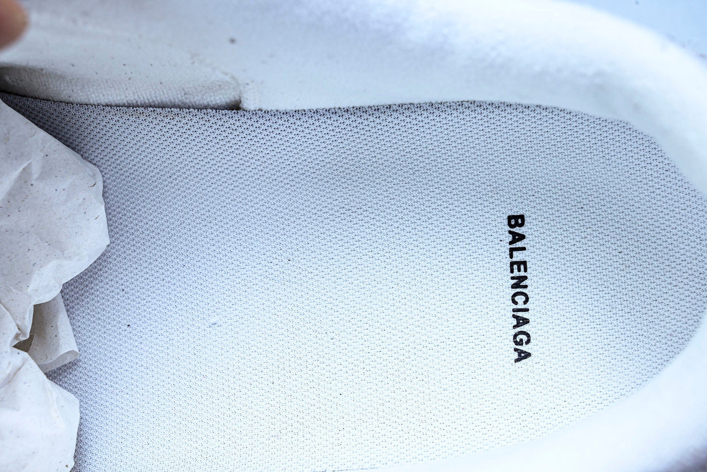 Вalenciaga Hamptons Suede Sneaker 'Off-White'
