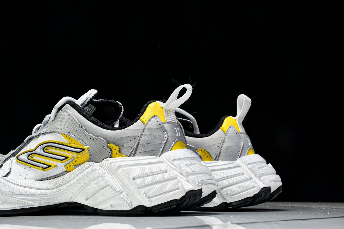 Вalenciaga Monday Shoe 'White Yellow'