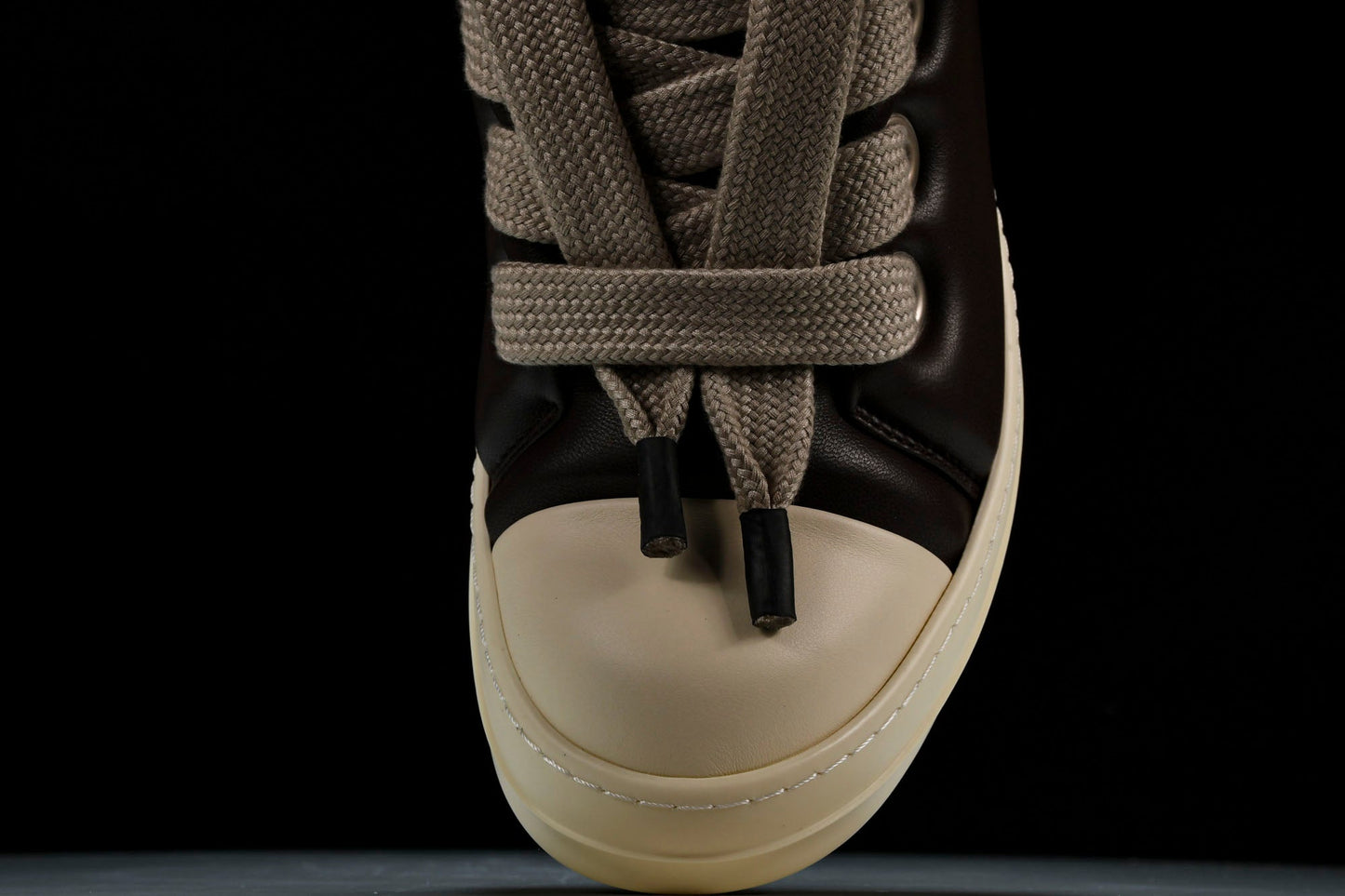 Rick Owens Luxor Jumbo Lace Padded Low 'Dark Brown'
