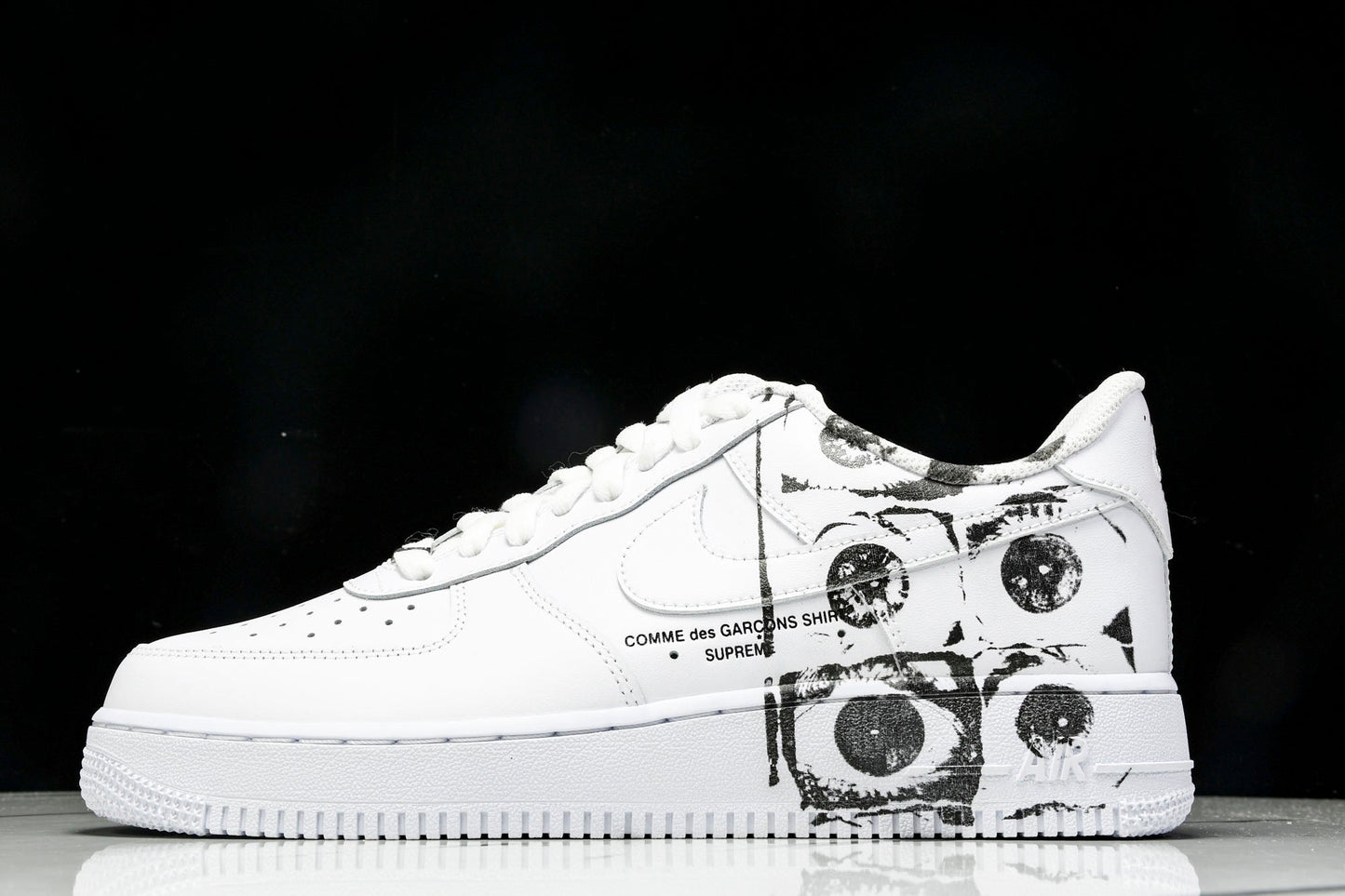 AF1 x Comme des Garcons SHIRT x Supreme 'Eyes'