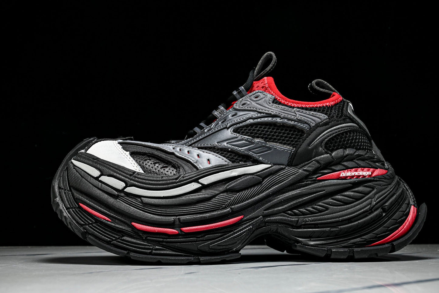 Вalenciaga Platform Sneaker 'Black Red'
