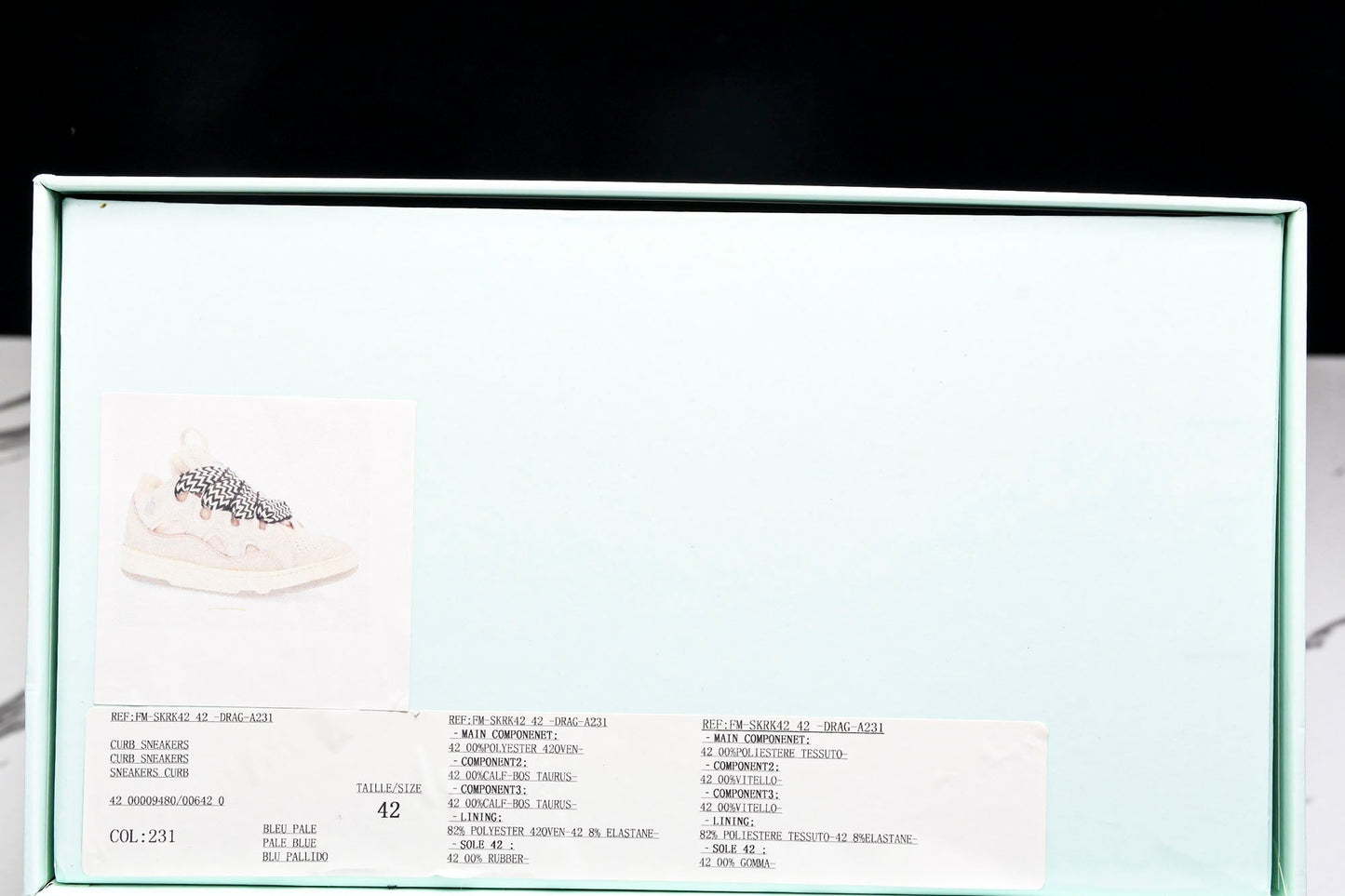 Lanvin Curb Sneaker 'Pink'