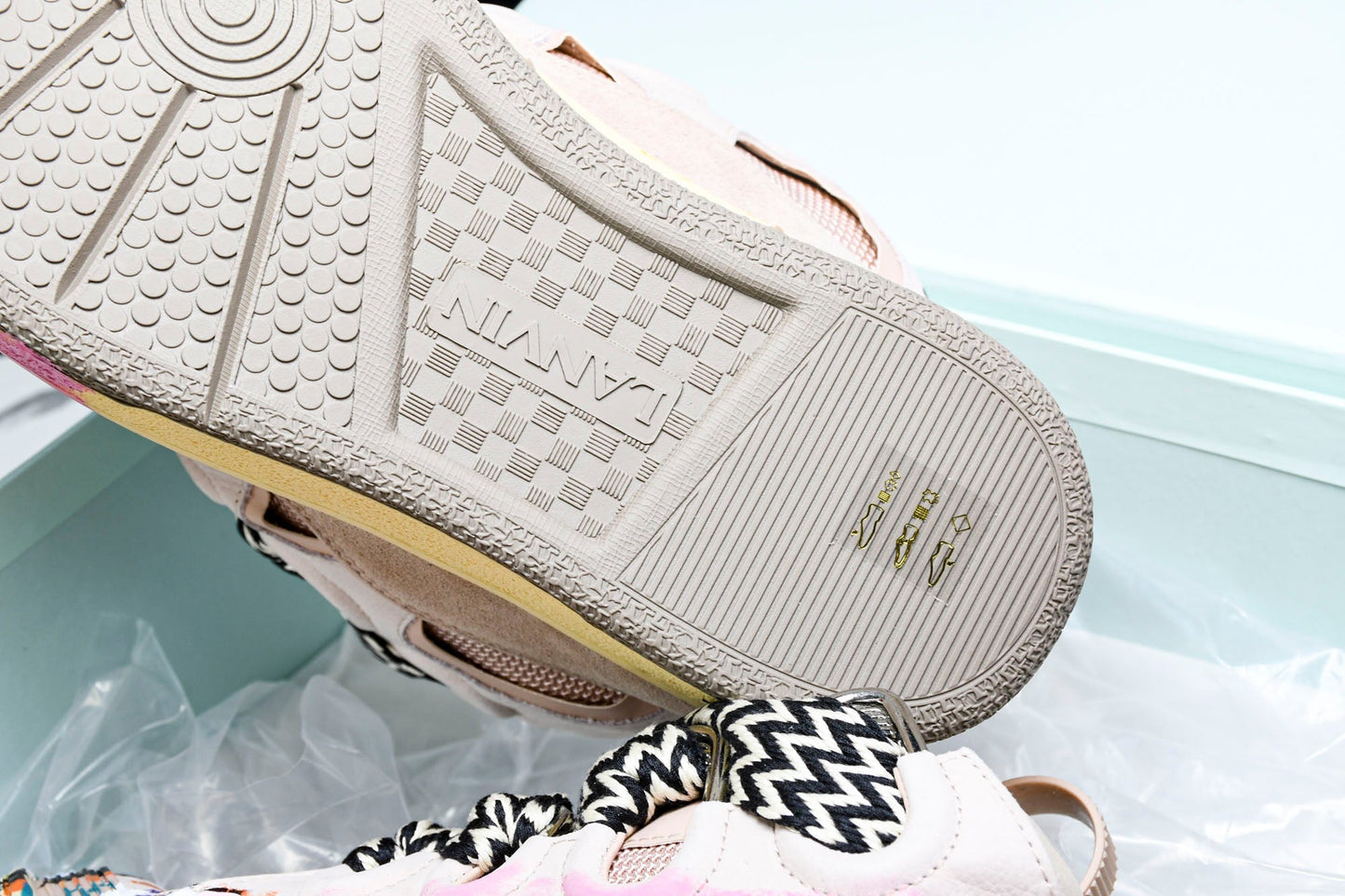 Lanvin Curb Sneaker x Gallery Dept. 'Pink Multi'