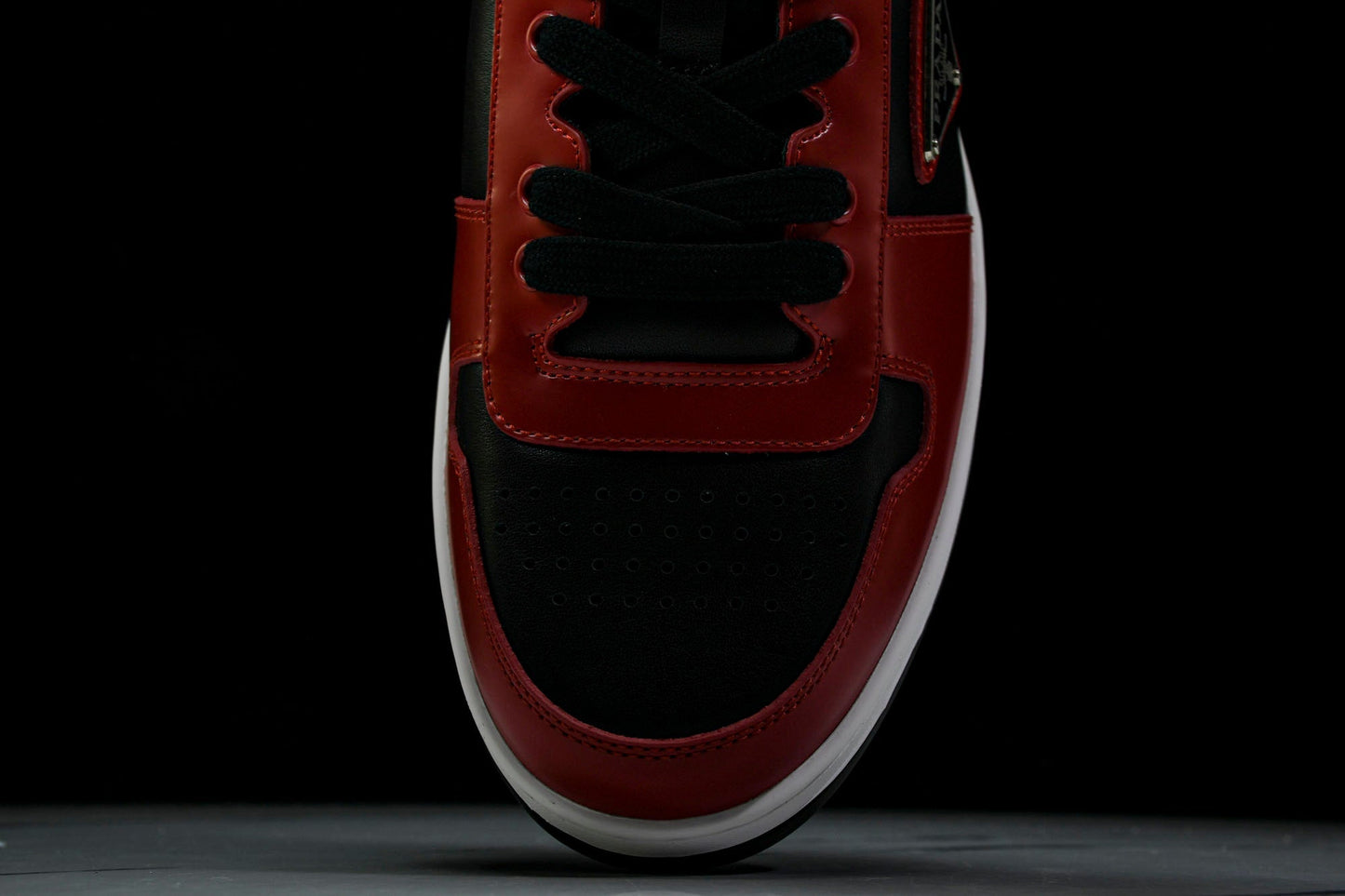 Prada Downtown Sneaker 'Black Red'