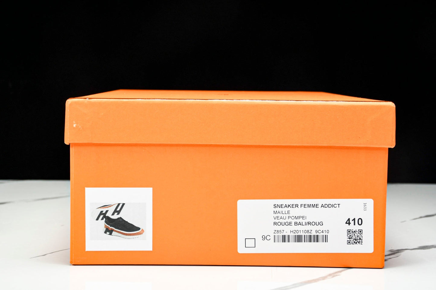 Нermès Bouncing Sneaker Panelled 'Noir Marron Blanc'