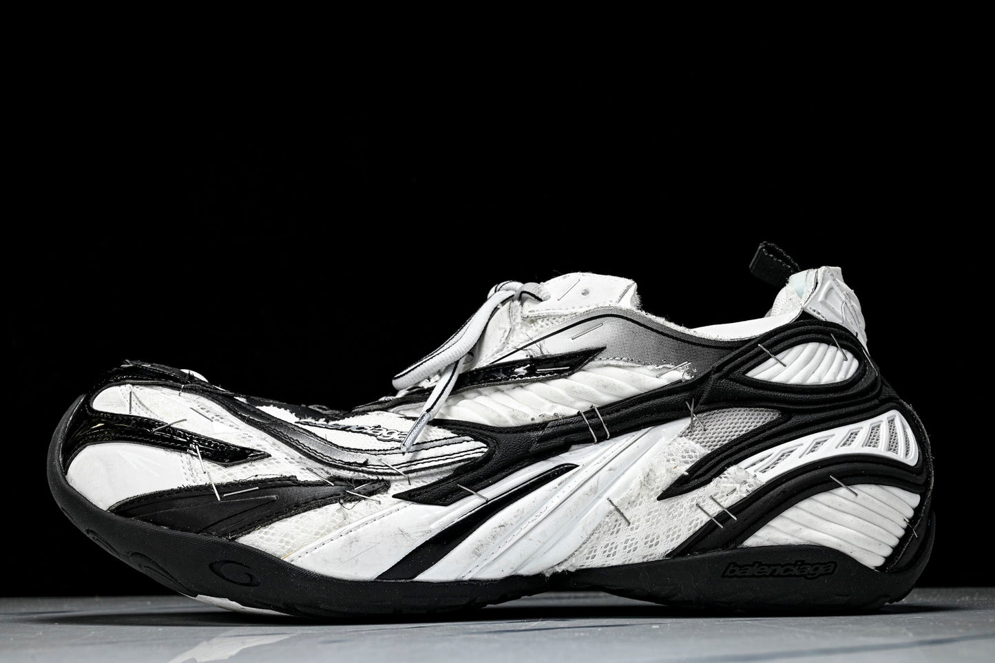 Вalenciaga Soleless Sneaker 'White Black'