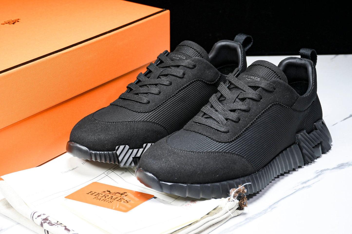 Нermès Bouncing Sneaker 'Triple Black'