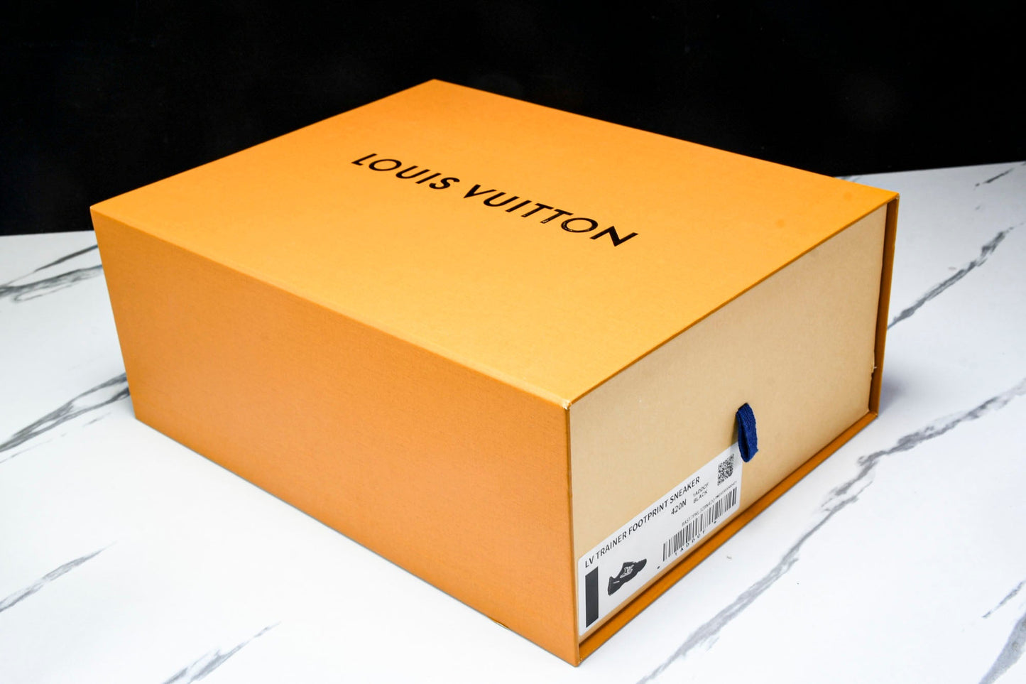 Louis Vuittоп Footprint Football Sneaker 'Black'