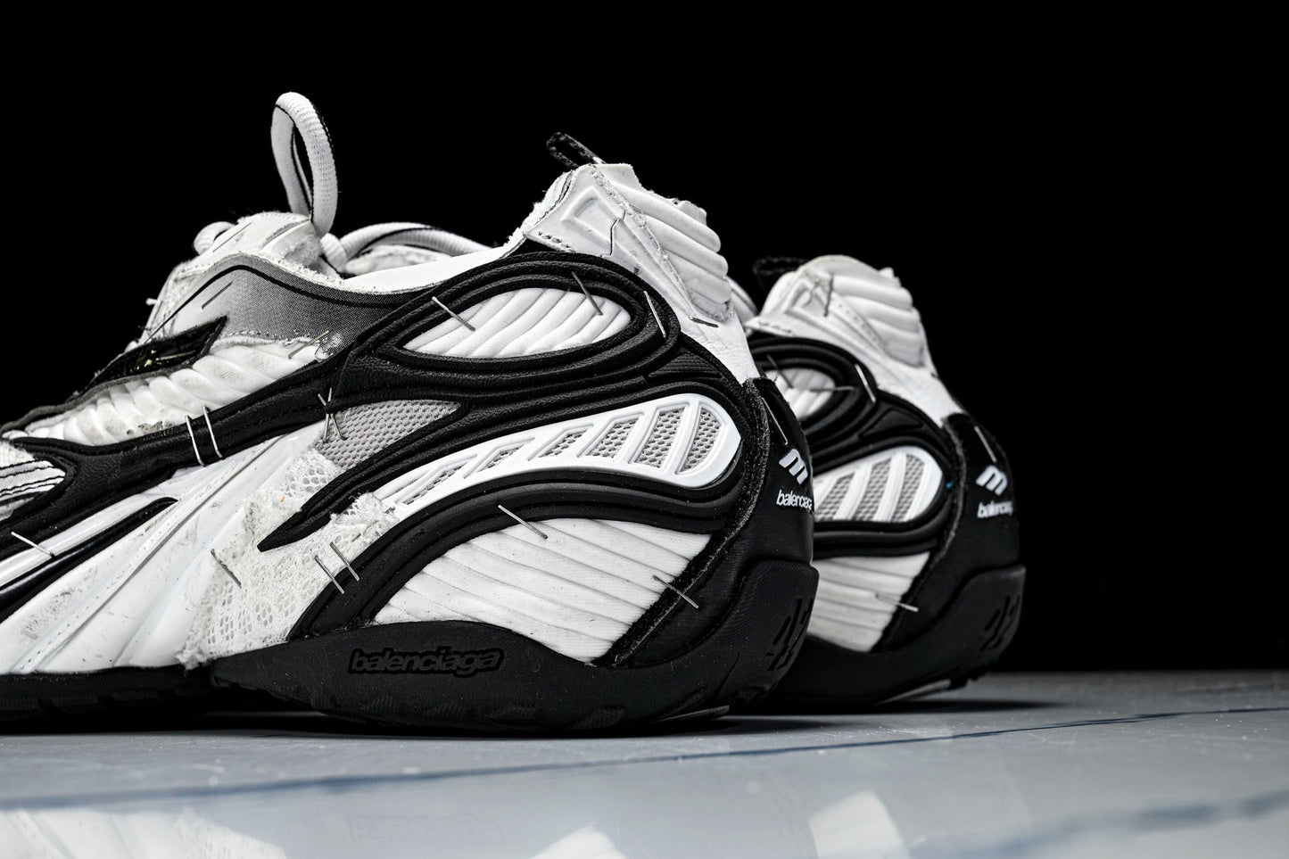 Вalenciaga Soleless Sneaker 'White Black'
