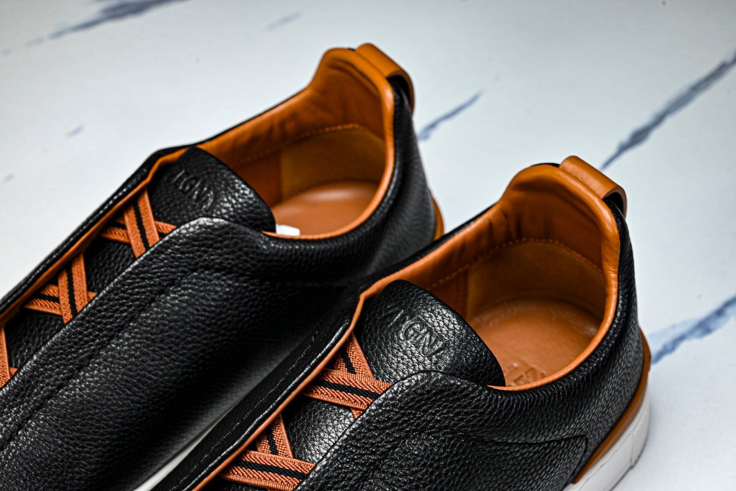 ZEGNA Triple Stitch 'Black'