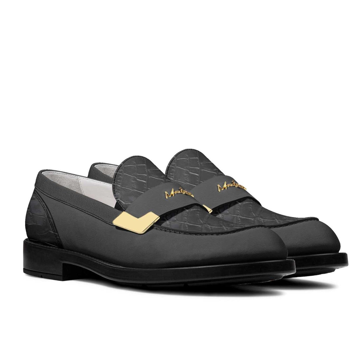 Buckle Moccasin Dark Waters