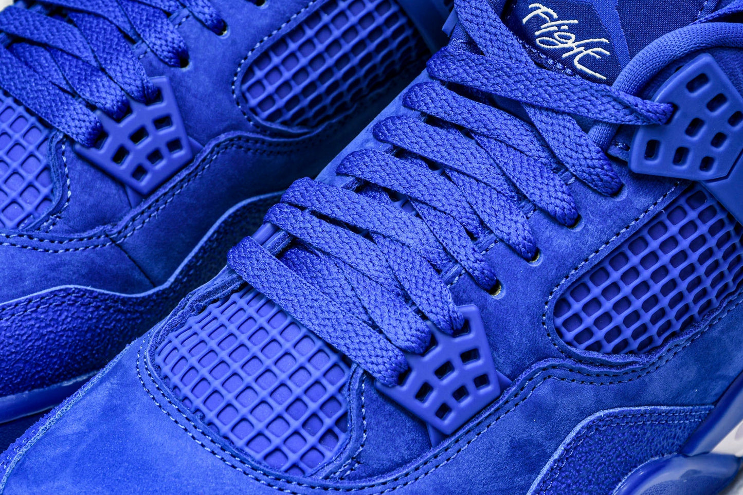 Nigel Sylvester x AJ4 Retro OG Brick by Brick 'Blue' (Unreleased)