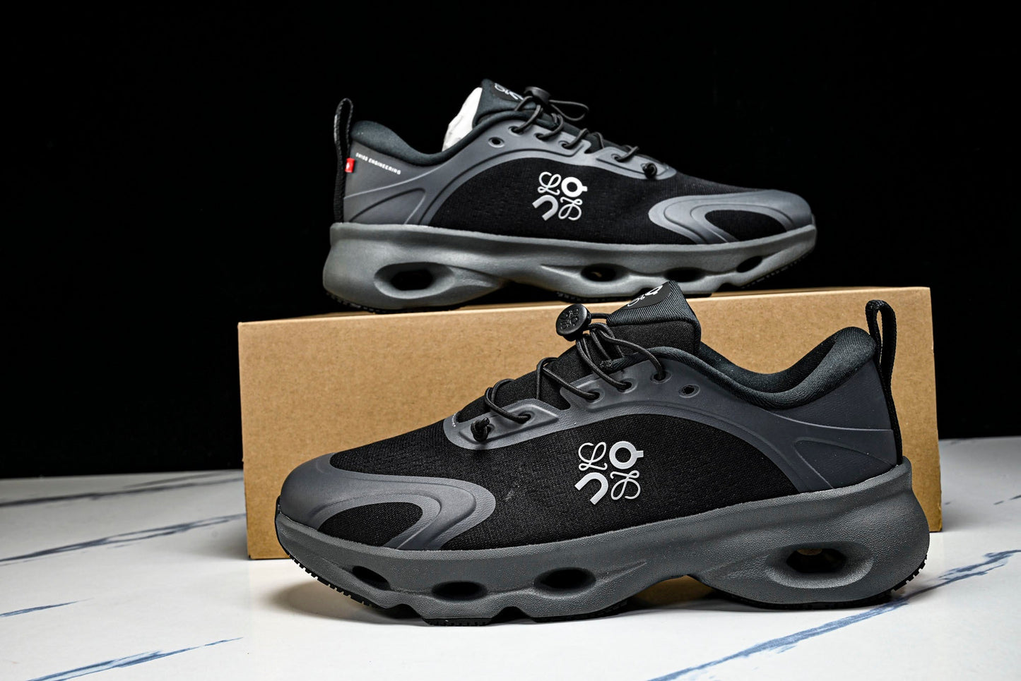 LOEWE × ON Cloudsolo 'Black'