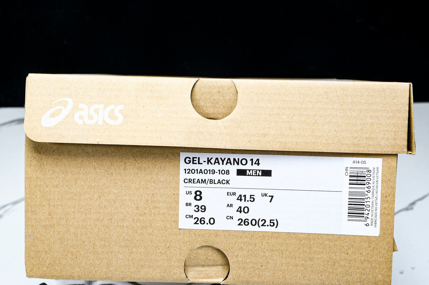 ASICS Gel-Kayano 14 'Cream Black Metallic Plum'